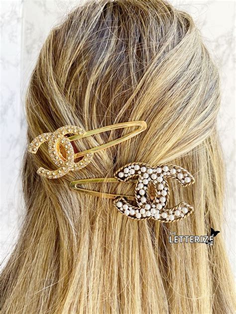 chanel hair clip fake